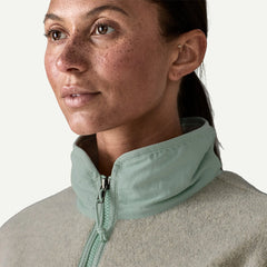 Patagonia Womens Synch Jacket Oatmeal Heather / Thin Ice - Parasol Store
