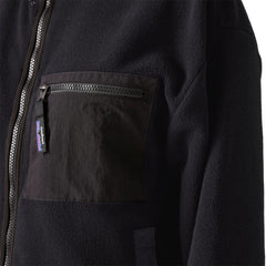Patagonia Womens Synchilla Fleece Jacket Black Solid