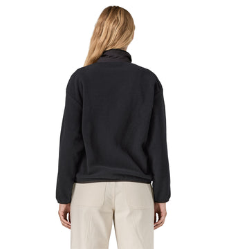 Patagonia Womens Synchilla Fleece Jacket Black Solid