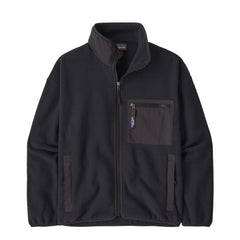 Patagonia Womens Synchilla Fleece Jacket Black Solid