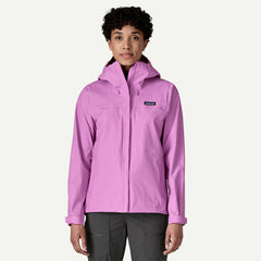 Patagonia Womens Torrentshell 3L Rain Jacket Brisk Purple - Parasol Store