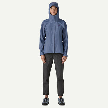 Patagonia Womens Torrentshell 3L Rain Jacket Current Blue - Parasol Store