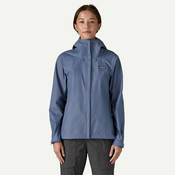 Patagonia Womens Torrentshell 3L Rain Jacket Current Blue - Parasol Store