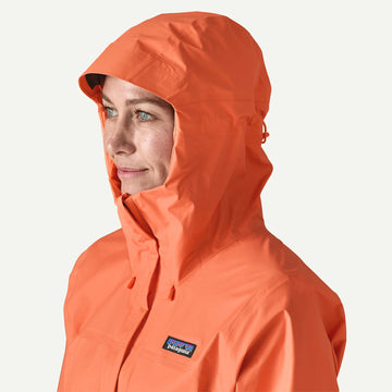 Patagonia Womens Torrentshell 3L Rain Jacket Peach Sherbet - Parasol Store
