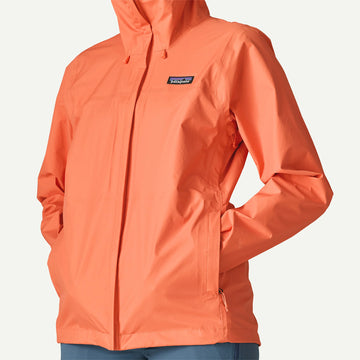 Patagonia Womens Torrentshell 3L Rain Jacket Peach Sherbet - Parasol Store