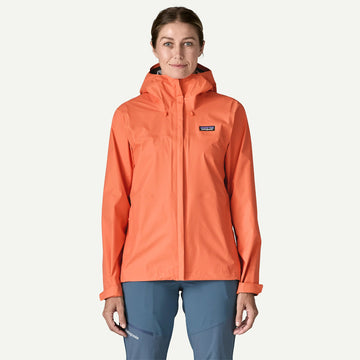 Patagonia Womens Torrentshell 3L Rain Jacket Peach Sherbet - Parasol Store