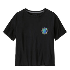 Patagonia Womens Unity Fitz Easy-Cut Responsibili-Tee Ink Black - Parasol Store