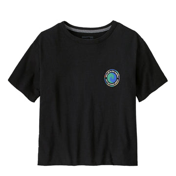 Patagonia Womens Unity Fitz Easy-Cut Responsibili-Tee Ink Black - Parasol Store