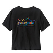 Patagonia Womens Unity Fitz Easy-Cut Responsibili-Tee Ink Black - Parasol Store