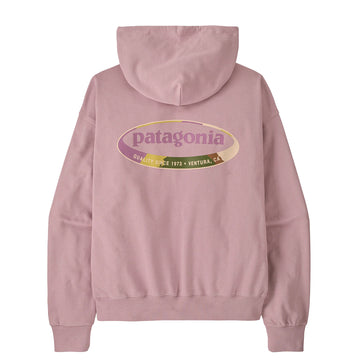 Patagonia Womens '95 Oval Logo Daily Hoody Quiet Violet Sunshine - Parasol Store