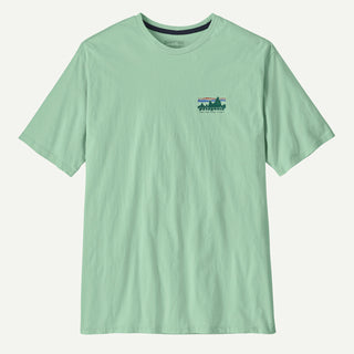 Patagonia '73 Skyline Organic T-Shirt Rinsed Green - Parasol Store