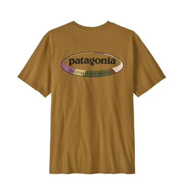 Patagonia '95 Oval Logo T-Shirt Bobcat Brown Sunshine - Parasol Store