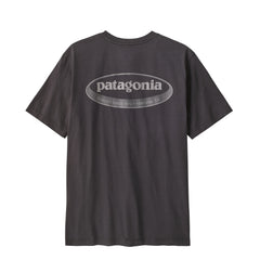 Patagonia '95 Oval Logo T-Shirt Ink Black