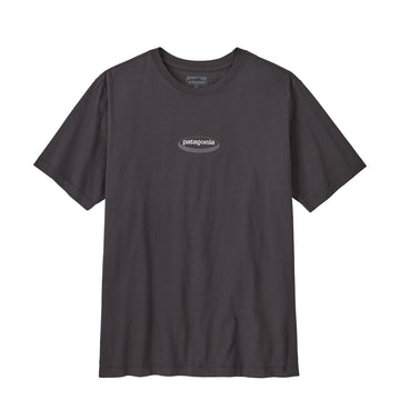 Patagonia '95 Oval Logo T-Shirt Ink Black