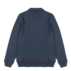 Paul Smith 1/2 Zip Sweatshirt Navy Blue - Parasol Store