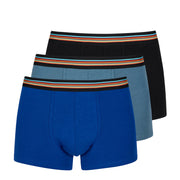 Paul Smith 3 Pack Trunks Mix Blue Multicolour - Parasol Store