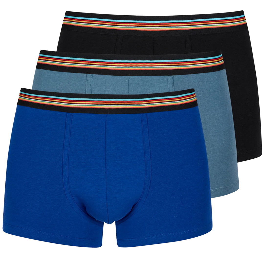 Paul Smith 3 Pack Trunks Mix Blue Multicolour - Parasol Store