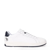 Paul Smith Albany Leather Zebra Trainers White