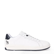Paul Smith Albany Leather Zebra Trainers White - Parasol Store