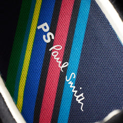 Paul Smith Amos Canvas Trainers Black - Parasol Store