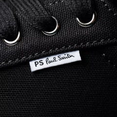 Paul Smith Amos Canvas Trainers Black - Parasol Store