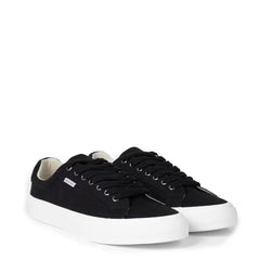 Paul Smith Amos Canvas Trainers Black - Parasol Store