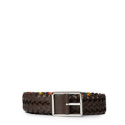 Paul Smith Belt Plait Chocolate - Parasol Store