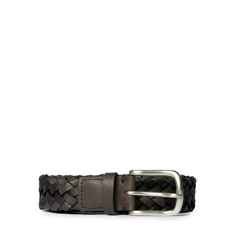 Paul Smith Belt Tubular Braided Brown - Parasol Store