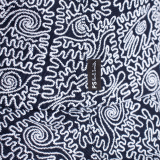 Paul Smith Bucket Hat Arabi Emb Navy - Parasol Store