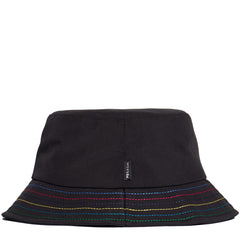 Paul Smith Bucket Hat PS Stitch Black - Parasol Store