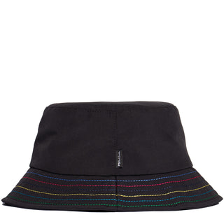 Paul Smith Bucket Hat PS Stitch Black - Parasol Store