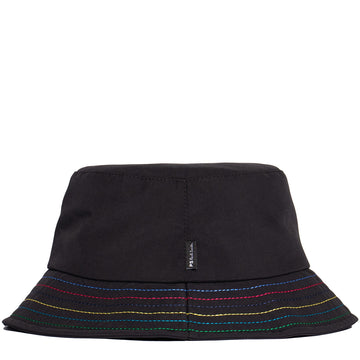 Paul Smith Bucket Hat PS Stitch Black - Parasol Store