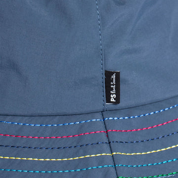 Paul Smith Bucket Hat PS Stitch Navy - Parasol Store