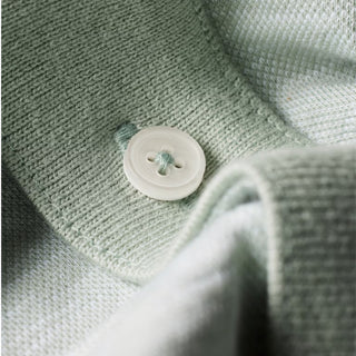 Paul Smith Button Front Polo Light Green - Parasol Store