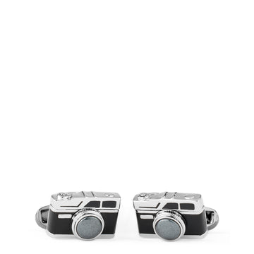 Paul Smith Camera Cufflinks Black