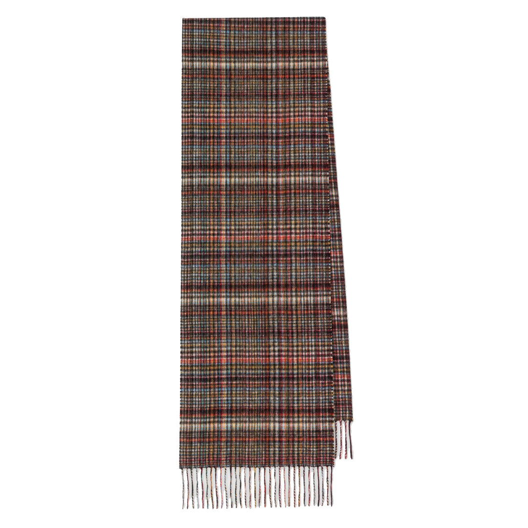 Paul Smith Cashmere-Blend Check Scarf Signature Stripe - Parasol Store