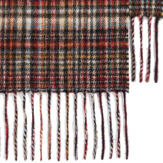 Paul Smith Cashmere-Blend Check Scarf Signature Stripe - Parasol Store