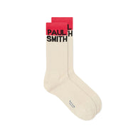 Paul Smith Chidi Logo Sock Off White - Parasol Store