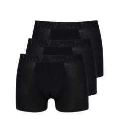 Paul Smith Classic 3 Pack Comfort Boxer Briefs Black - Parasol Store