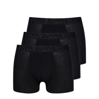 Paul Smith Classic 3 Pack Comfort Boxer Briefs Black - Parasol Store