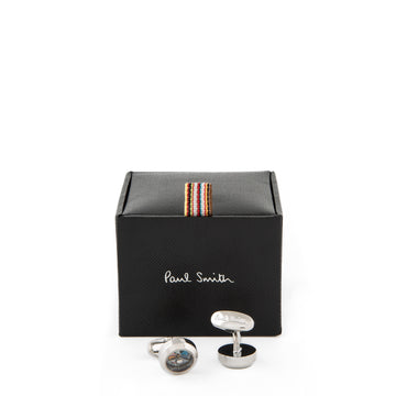 Paul Smith Compass Cufflinks Silver