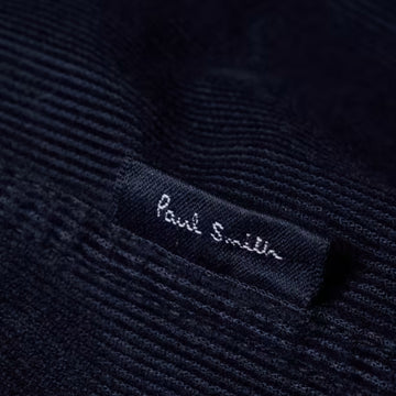 Paul Smith Corduroy Patch Pocket L/S Shirt Navy