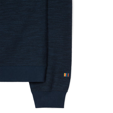 Paul Smith Cotton-Blend Long-Sleeve Lounge Top Navy Blue - Parasol Store