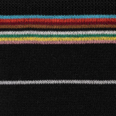 Paul Smith Cotton-Blend Pinstripe Socks Black - Parasol Store