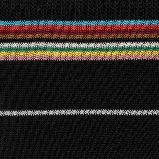 Paul Smith Cotton-Blend Pinstripe Socks Black - Parasol Store