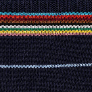 Paul Smith Cotton-Blend Pinstripe Socks Navy - Parasol Store