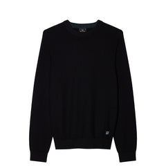 Paul Smith Cotton-Merino Textured Sweater Black
