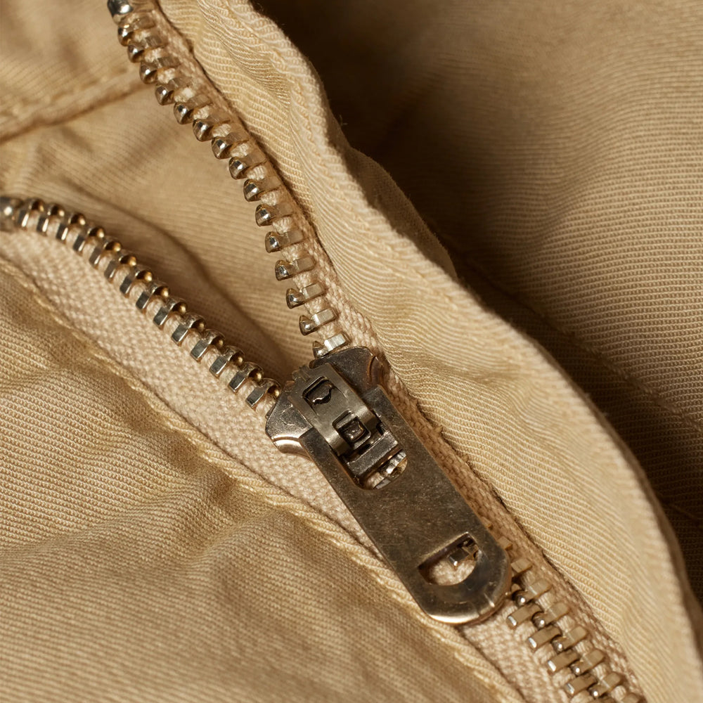 Paul Smith Cotton-Twill Broad Stripe Zebra Shorts Light Beige - Parasol Store