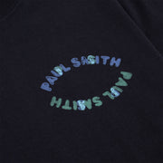 Paul Smith Cotton Happy Oval Print T-Shirt Black - Parasol Store
