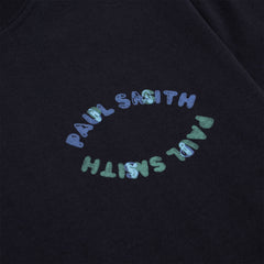 Paul Smith Cotton Happy Oval Print T-Shirt Black - Parasol Store